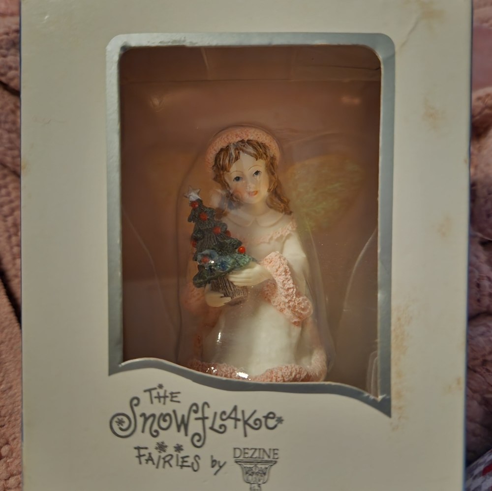 Vintage Snowflake Fairies "Grace" by Dezine